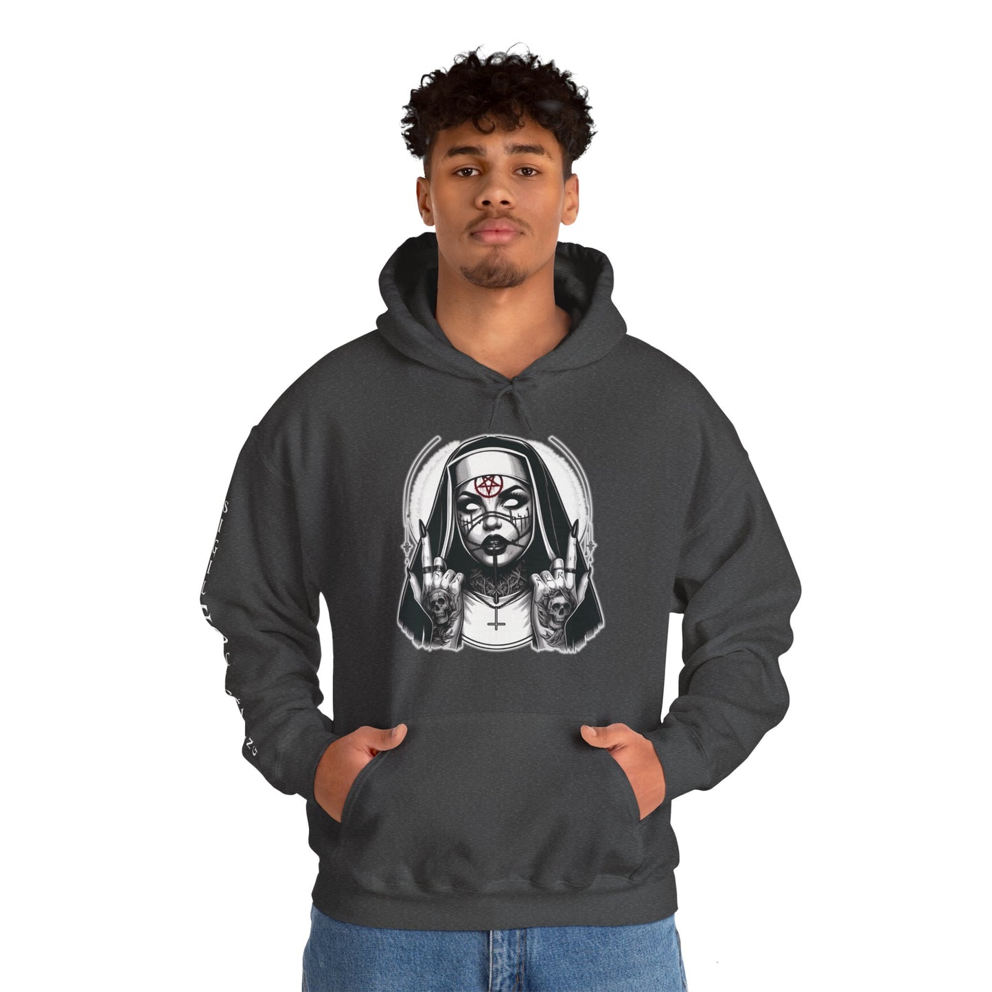 Nuns Out Guns Out Unisex Hoodie