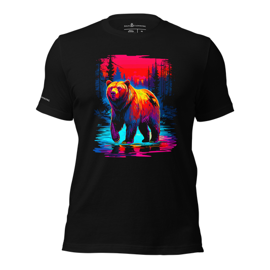 Grizzly Bear Wild Life Collection Unisex Short Sleeve Tee